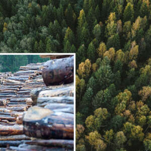 Hur mycket skog avverkas varje år i Sverige